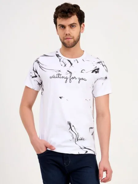 Bharggo 220 GSM "Smoke Art" Graphic Tee